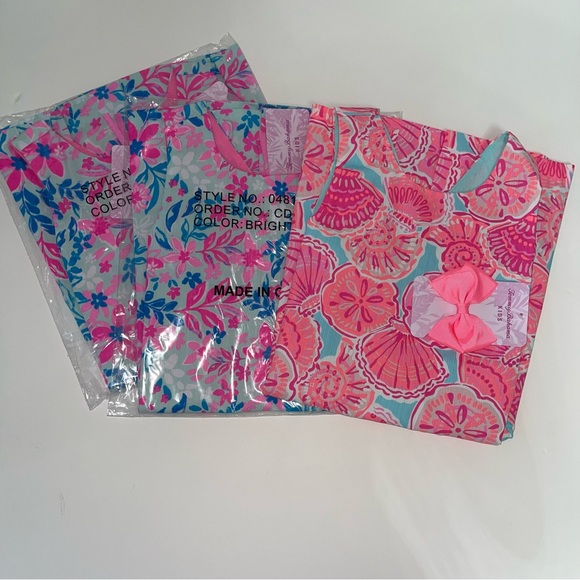 TOMMY BAHAMA Girls Shift Dress With Hair Clip In Pink Agate Color- Reemoly - Picture 11 of 14